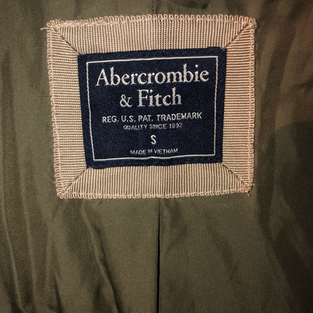 Abercrombie & Fitch full zip Sherpa jacket - Picture 3 of 3